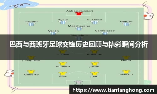 巴西与西班牙足球交锋历史回顾与精彩瞬间分析